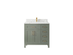 Cambridge 36 in. W x 22 in. D Single Center Sink Bathroom Vanity - photo 23