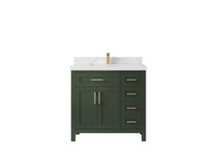 Cambridge 36 in. W x 22 in. D Single Center Sink Bathroom Vanity - photo 16