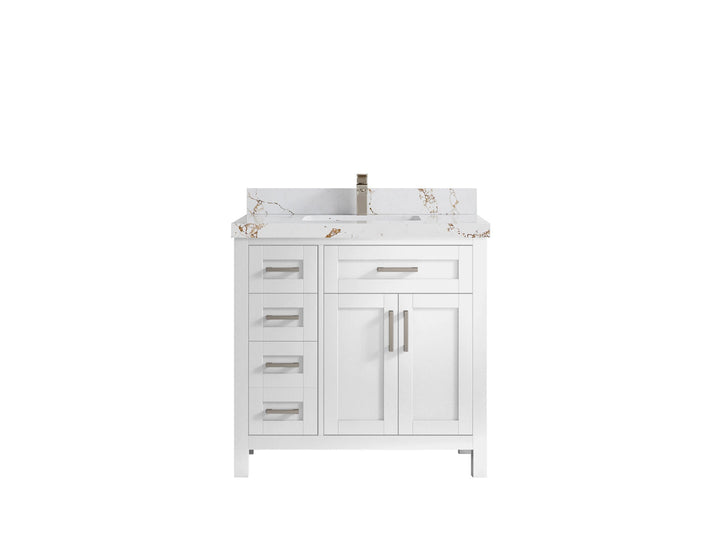 Cambridge 36 in. W x 22 in. D Single Center Sink Bathroom vanity - photo 16