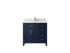 Cambridge 36 in. W x 22 in. D Single Center Sink Bathroom Vanity - photo 16