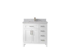 Cambridge 36 in. W x 22 in. D Single Center Sink Bathroom Vanity - photo 28