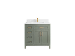 Cambridge 36 in. W x 22 in. D Single Center Sink Bathroom vanity - photo 33