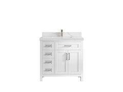 Cambridge 36 in. W x 22 in. D Single Center Sink Bathroom vanity - photo 22