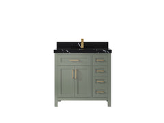 Cambridge 36 in. W x 22 in. D Single Center Sink Bathroom Vanity - photo 9