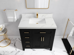 Cambridge 36 in. W x 22 in. D Single Center Sink Bathroom vanity - photo 21