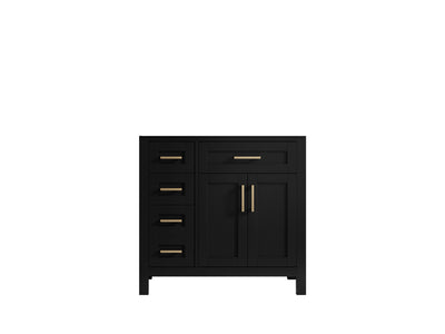 Cambridge 36 in. W x 22 in. D Single Center Sink Bathroom vanity - Willow Bath and Vanity