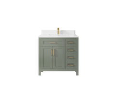 Cambridge 36 in. W x 22 in. D Single Center Sink Bathroom Vanity - photo 27