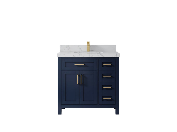 Cambridge 36 in. W x 22 in. D Single Center Sink Bathroom Vanity - photo 44