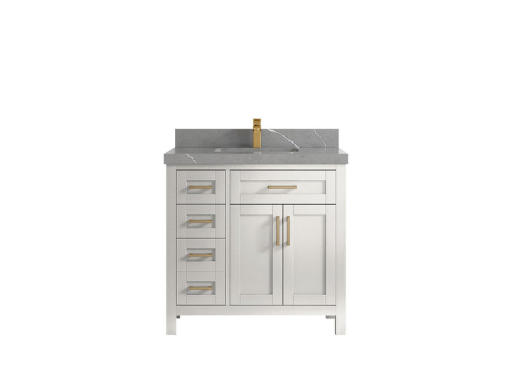 Cambridge 36 in. W x 22 in. D Single Center Sink Bathroom vanity - photo 31