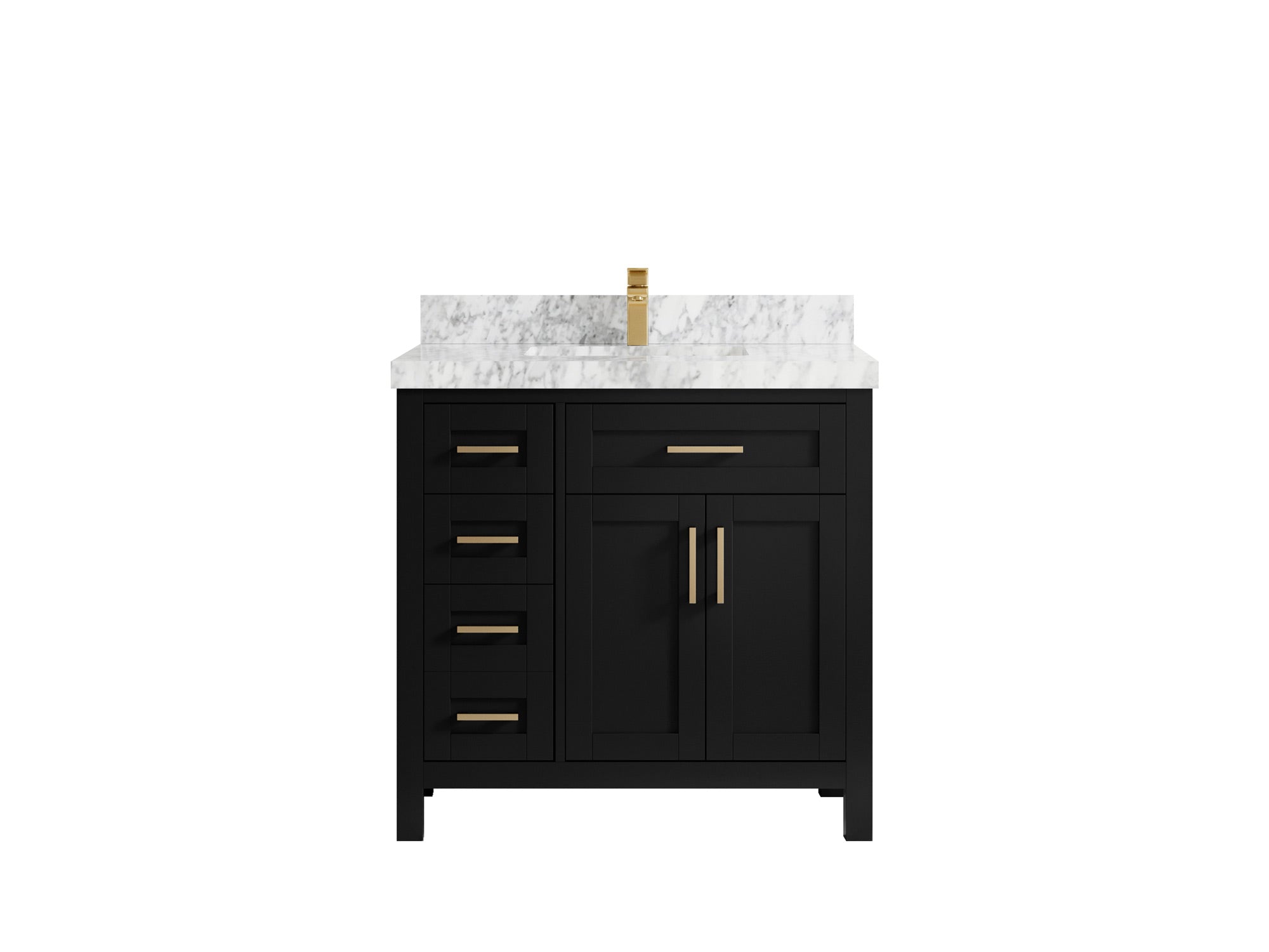 Cambridge 36 in. W x 22 in. D Single Center Sink Bathroom vanity - Willow Bath and Vanity