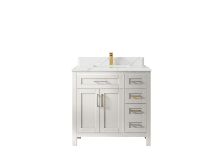 Cambridge 36 in. W x 22 in. D Single Center Sink Bathroom Vanity - photo 47