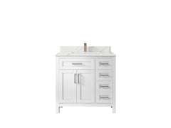 Cambridge 36 in. W x 22 in. D Single Center Sink Bathroom Vanity - photo 20
