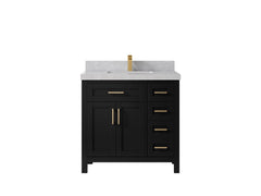 Cambridge 36 in. W x 22 in. D Single Center Sink Bathroom Vanity - photo 36