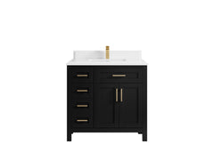 Cambridge 36 in. W x 22 in. D Single Center Sink Bathroom vanity - photo 32