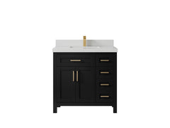 Cambridge 36 in. W x 22 in. D Single Center Sink Bathroom Vanity - photo 26