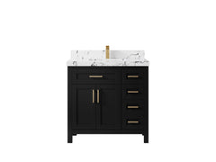 Cambridge 36 in. W x 22 in. D Single Center Sink Bathroom Vanity - photo 44