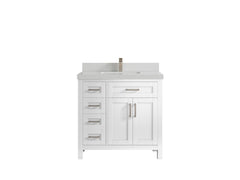Cambridge 36 in. W x 22 in. D Single Center Sink Bathroom vanity - photo 32