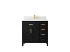 Cambridge 36 in. W x 22 in. D Single Center Sink Bathroom Vanity - photo 28