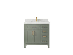 Cambridge 36 in. W x 22 in. D Single Center Sink Bathroom Vanity - photo 15