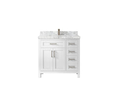 Cambridge 36 in. W x 22 in. D Single Center Sink Bathroom Vanity - photo 16