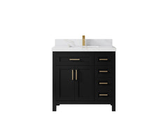 Cambridge 36 in. W x 22 in. D Single Center Sink Bathroom Vanity - photo 22