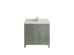 Cambridge 36 in. W x 22 in. D Single Center Sink Bathroom vanity - photo 27
