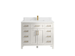 Cambridge 42 in. W x 22 in. D Single Sink Bathroom Vanity - photo 35