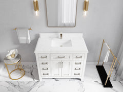 Cambridge 42 in. W x 22 in. D Single Sink Bathroom Vanity - photo 41
