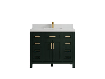 Cambridge 42 in. W x 22 in. D Single Sink Bathroom Vanity - Willow Bath and Vanity