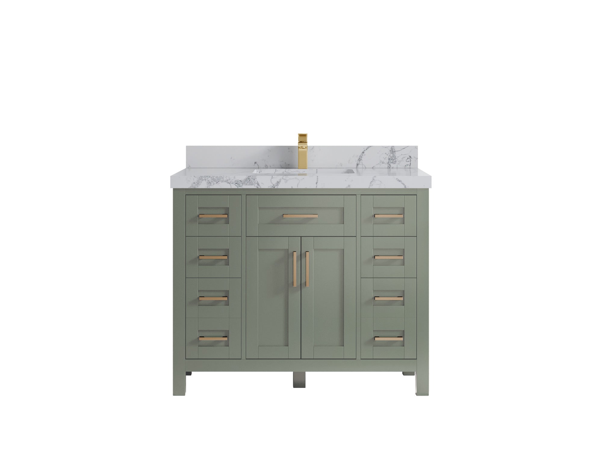 Cambridge 42 in. W x 22 in. D Single Sink Bathroom Vanity - Willow Bath and Vanity