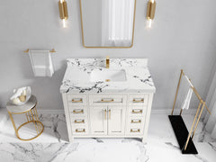 Cambridge 42 in. W x 22 in. D Single Sink Bathroom Vanity - photo 48