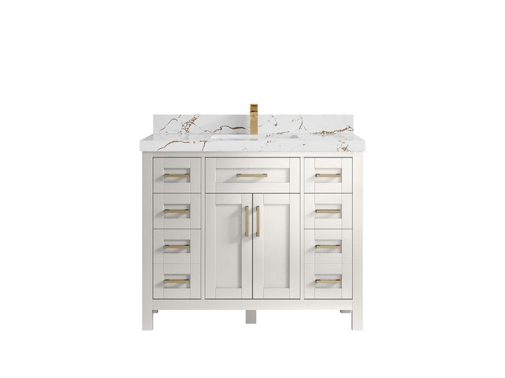 Cambridge 42 in. W x 22 in. D Single Sink Bathroom Vanity - photo 45
