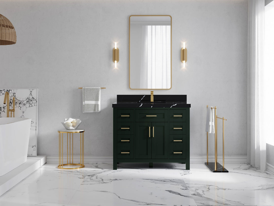 Cambridge 42 in. W x 22 in. D Single Sink Bathroom Vanity - Willow Bath and Vanity