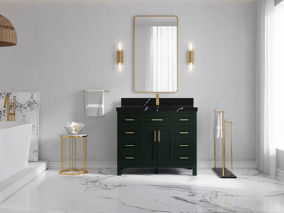 Cambridge 42 in. W x 22 in. D Single Sink Bathroom Vanity - Willow Bath and Vanity