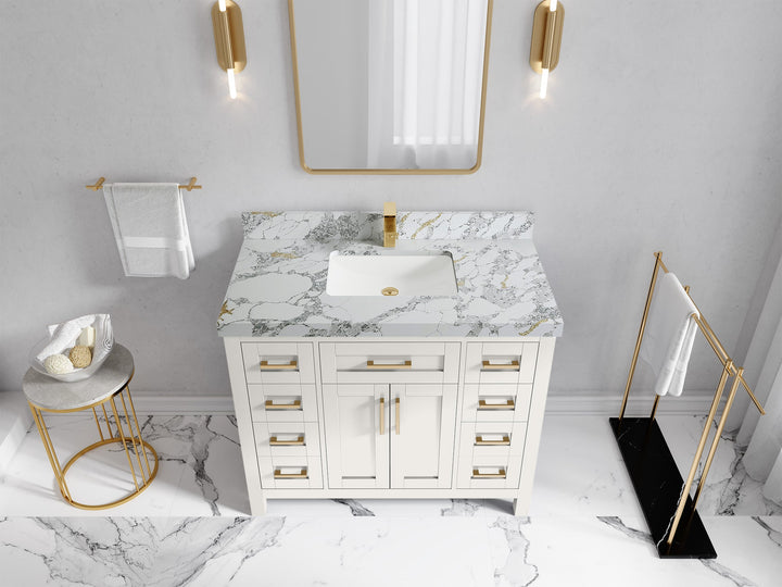 Cambridge 42 in. W x 22 in. D Single Sink Bathroom Vanity - photo 24