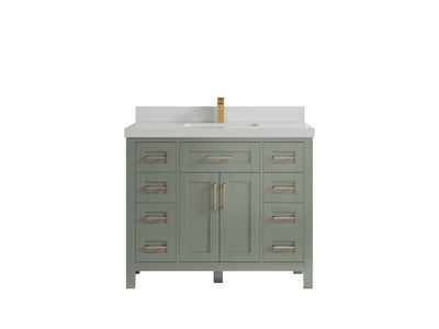 Cambridge 42 in. W x 22 in. D Single Sink Bathroom Vanity - Willow Bath and Vanity