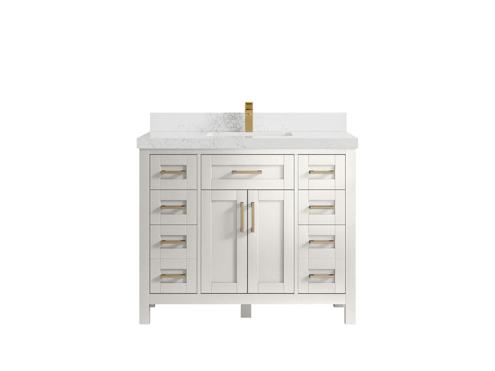 Cambridge 42 in. W x 22 in. D Single Sink Bathroom Vanity - photo 39
