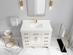 Cambridge 42 in. W x 22 in. D Single Sink Bathroom Vanity - photo 14