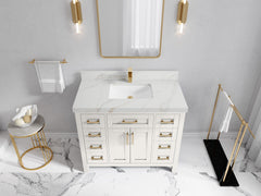 Cambridge 42 in. W x 22 in. D Single Sink Bathroom Vanity - photo 26