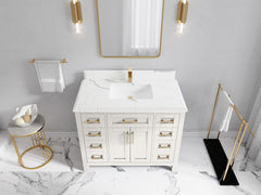 Cambridge 42 in. W x 22 in. D Single Sink Bathroom Vanity - photo 32