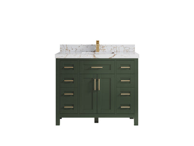 Cambridge 42 in. W x 22 in. D Single Sink Bathroom Vanity - Willow Bath and Vanity