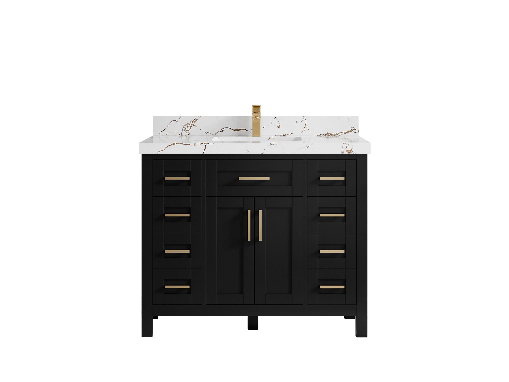 Cambridge 42 in. W x 22 in. D Single Sink Bathroom Vanity - Willow Bath and Vanity