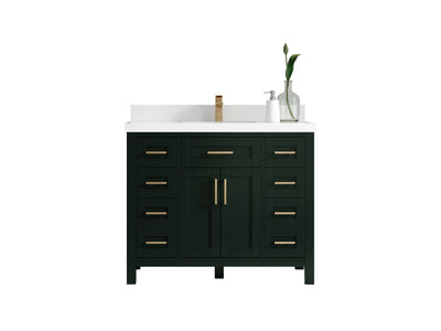 Cambridge 42 in. W x 22 in. D Single Sink Bathroom Vanity - Willow Bath and Vanity