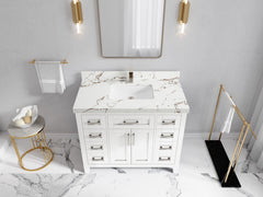 Cambridge 42 in. W x 22 in. D Single Sink Bathroom Vanity - photo 13
