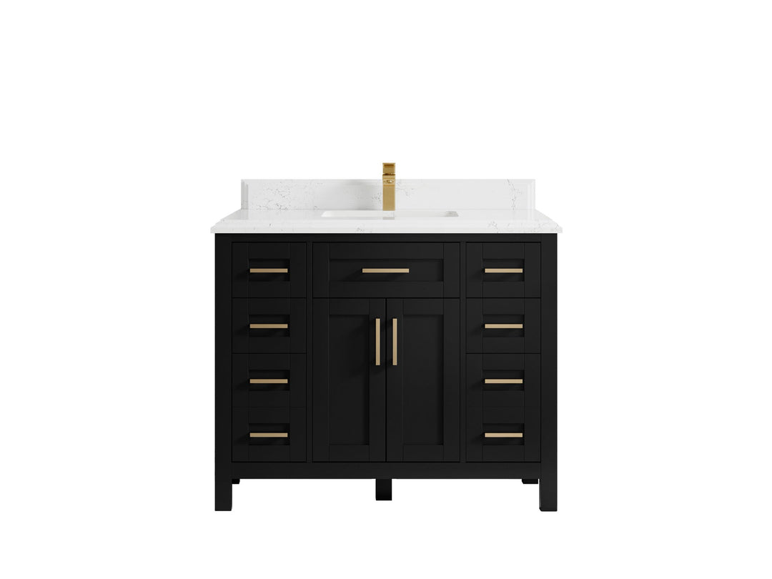 Cambridge 42 in. W x 22 in. D Single Sink Bathroom Vanity - Willow Bath and Vanity