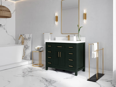 Cambridge 42 in. W x 22 in. D Single Sink Bathroom Vanity - Willow Bath and Vanity