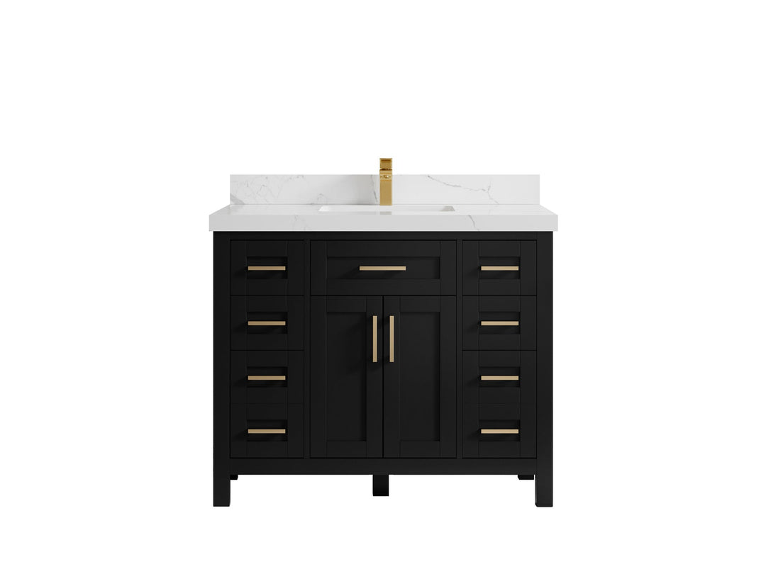 Cambridge 42 in. W x 22 in. D Single Sink Bathroom Vanity - Willow Bath and Vanity