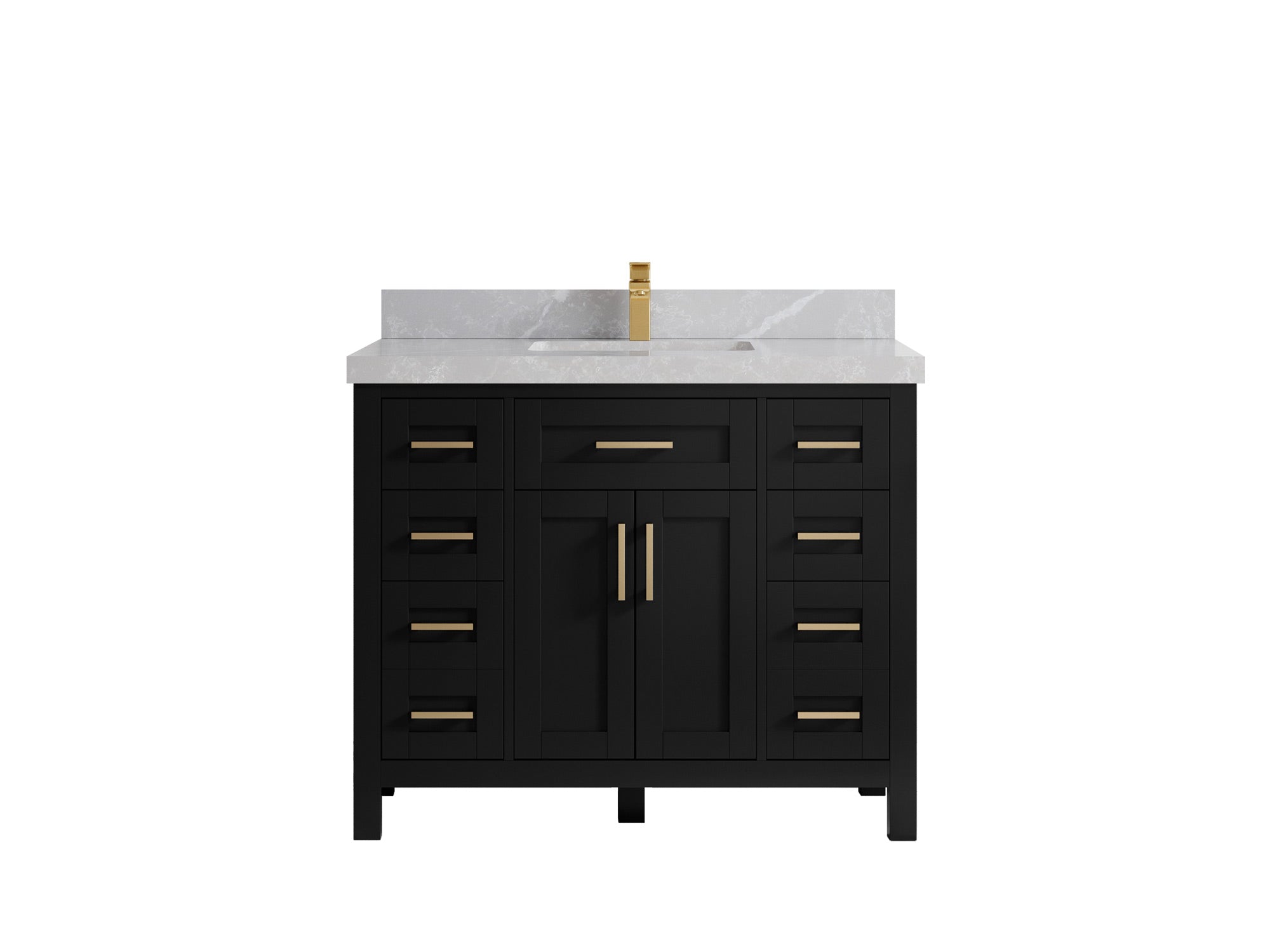 Cambridge 42 in. W x 22 in. D Single Sink Bathroom Vanity - Willow Bath and Vanity
