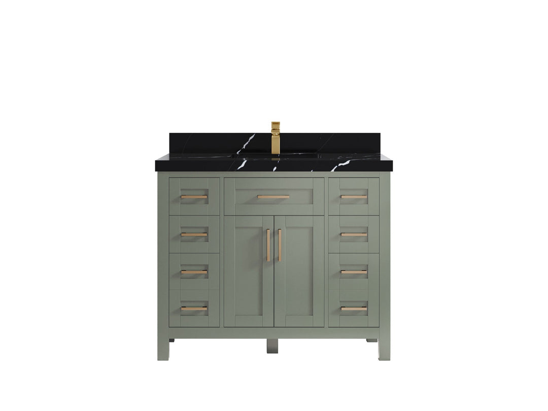 Cambridge 42 in. W x 22 in. D Single Sink Bathroom Vanity - Willow Bath and Vanity