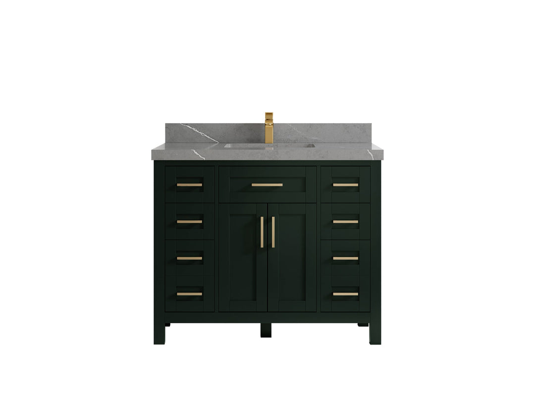 Cambridge 42 in. W x 22 in. D Single Sink Bathroom Vanity - Willow Bath and Vanity